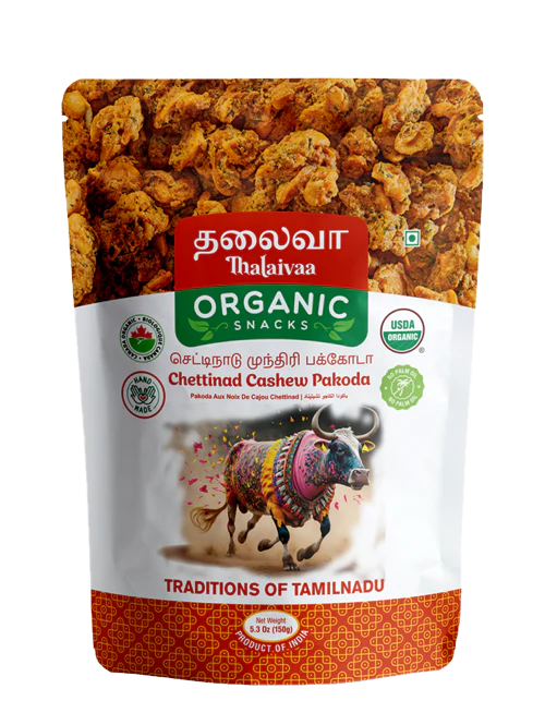 CHETTINAD CASHEW PAKODA (ORGANIC)