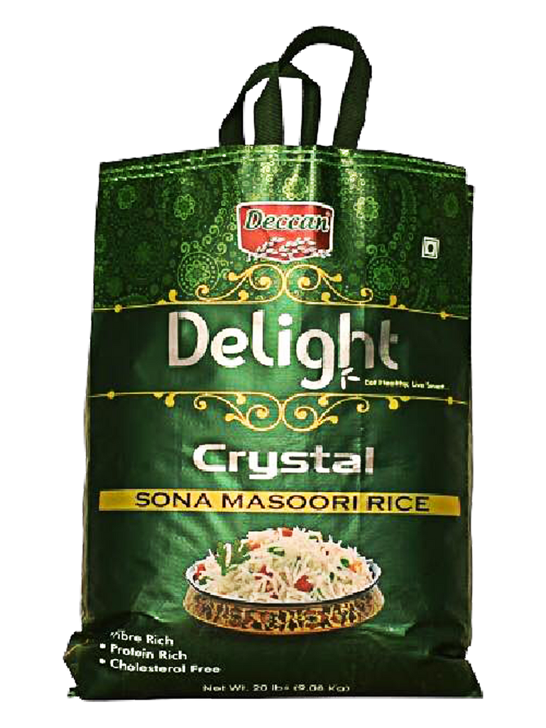 CRYSTAL SONA MASOORI RICE RICE - G-Spice