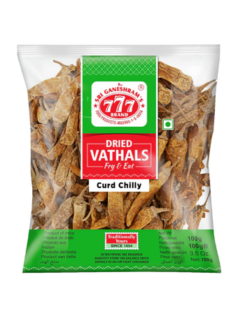 DRIED VATHALS (DRIED CHILLIES)