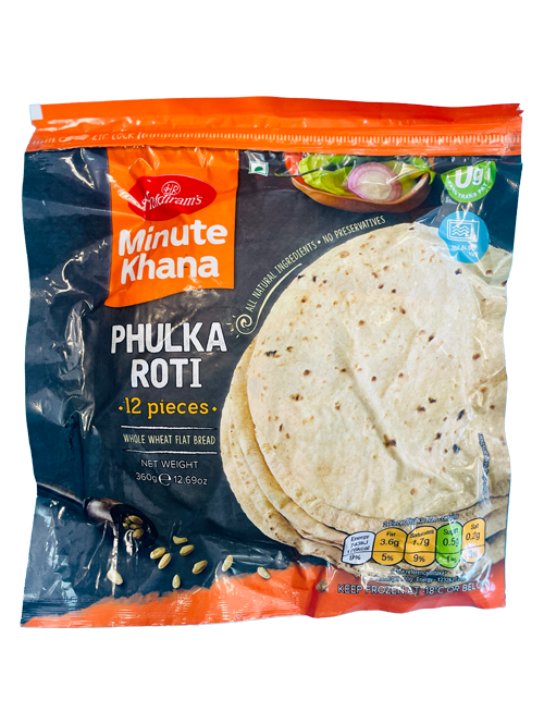 FROZEN PHULKA ROTI – G-Spice Mexico