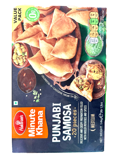 FROZEN PUNJABI SAMOSA JUMBO 20 Pcs g-spice