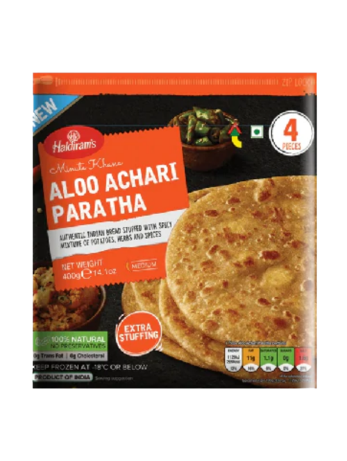 FROZEN ALOO ACHARI PARATHA