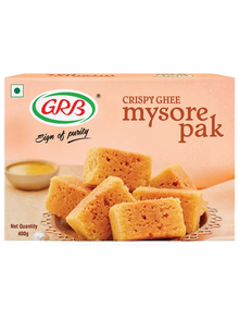 CRISPY GHEE MYSORE PAK g-spice