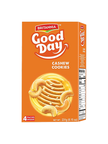 BRITANNIA GOODDAY CASHEW 4PK g-spice