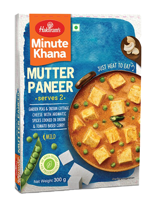 READY TO EAT MUTTER PANEER