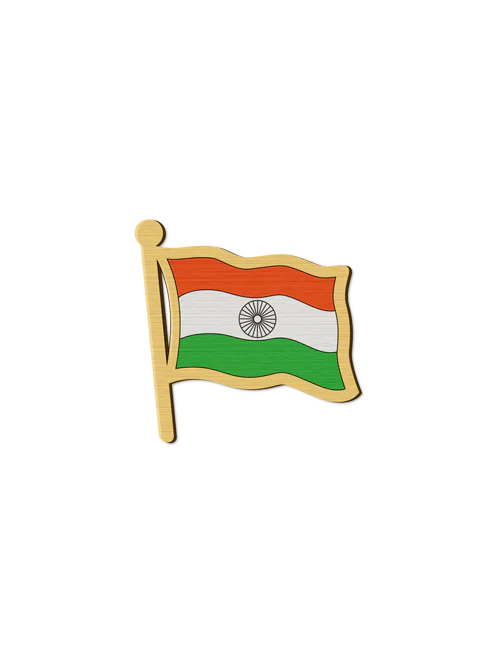 INDIAN FLAG PIN