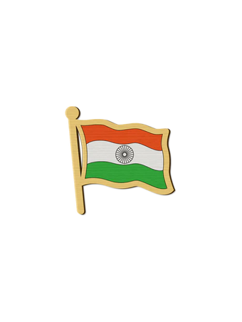 INDIAN FLAG PIN