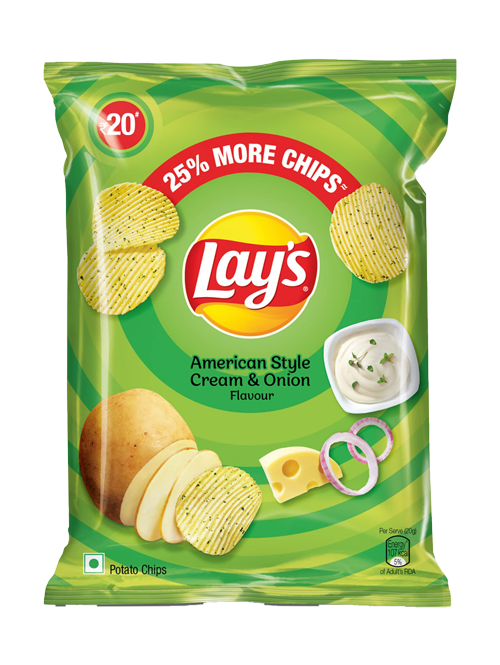 LAYS CREAM N ONION g-spice