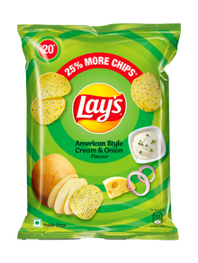 LAYS CREAM N ONION g-spice