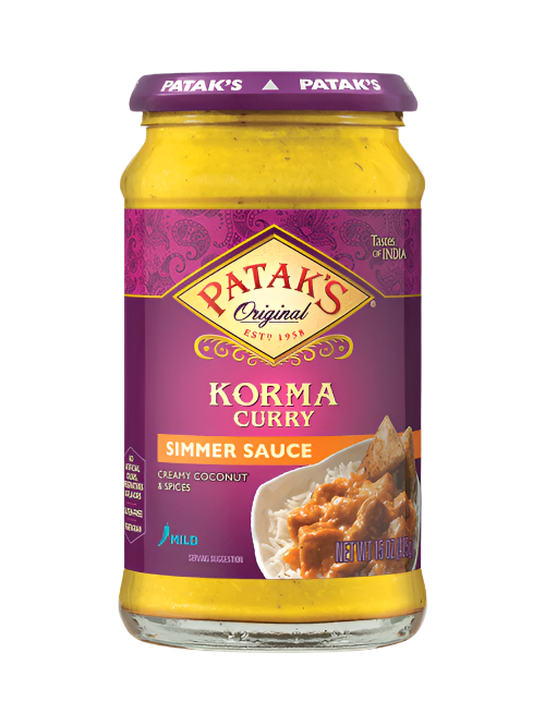 PATAKS KORMA SIMMER SAUCE g-spice