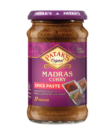 PATAKS MADRAS CURRY PASTE PASTES - G-Spice