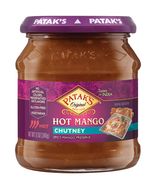 PATAKS MANGO CHUTNEY HOT CHUTNEYS - G-Spice