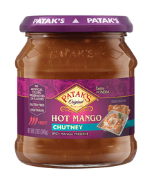 PATAKS MANGO CHUTNEY HOT CHUTNEYS - G-Spice