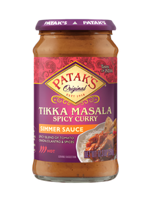 PATAKS TIKKA MASALA CURRY SIMMER SAUCE g-spice