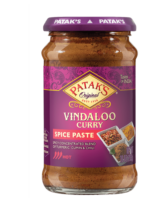 PATAKS VINDALOO CURRY PASTE PASTES - G-Spice