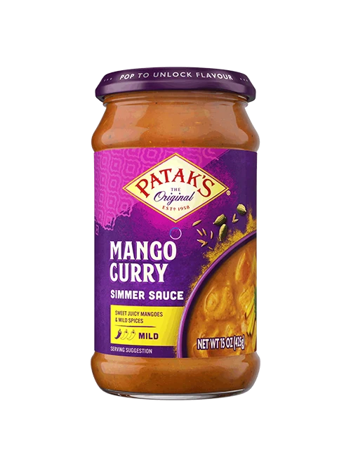 PATAKS MANGO CURRY SIMMER SAUCE