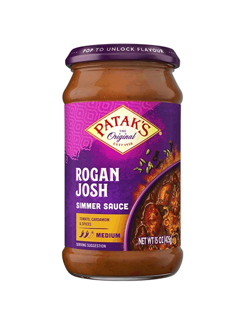 PATAKS SIMMER SAUCE ROGAN JOSH
