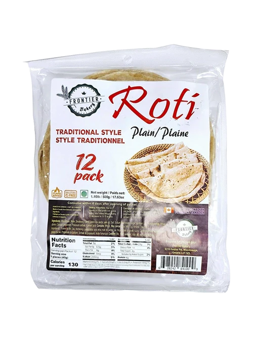 PLAIN ROTI (12 PCS)
