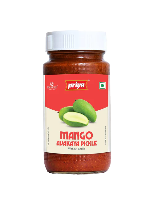 PRIYA PICKLE MANGO (W/O GARLIC)