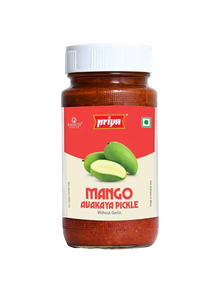 PRIYA PICKLE MANGO (W/O GARLIC)