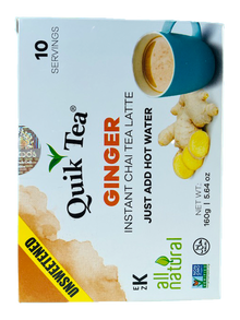 QUIK TEA GINGER (UNSWEETENED) TEA - G-Spice