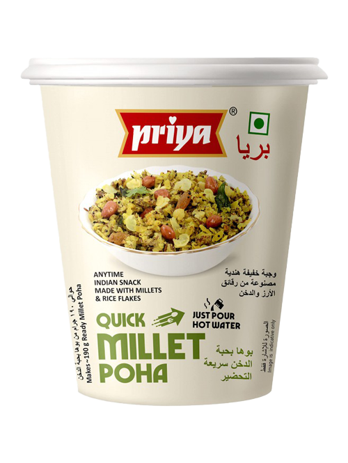 QUICK MILLET POHA