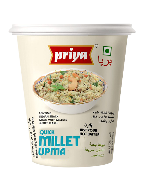 QUICK MILLET UPMA