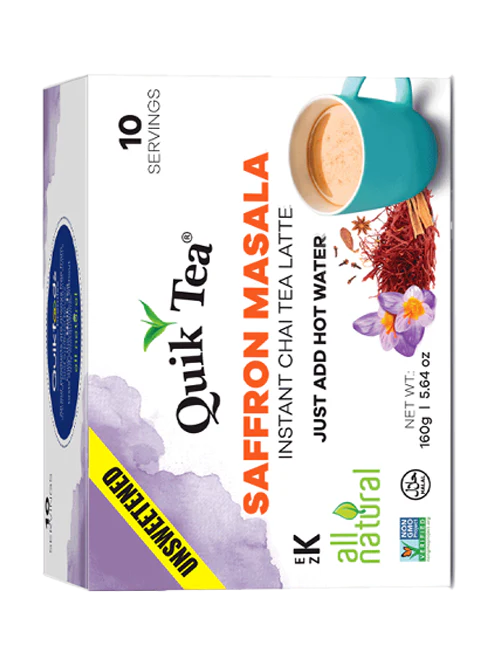 QUIK TEA SAFFRON MASALA (UNSWEETENED)