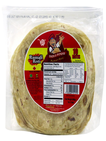 SHEREPUNJAB ROMALI ROTI (10 PCS)