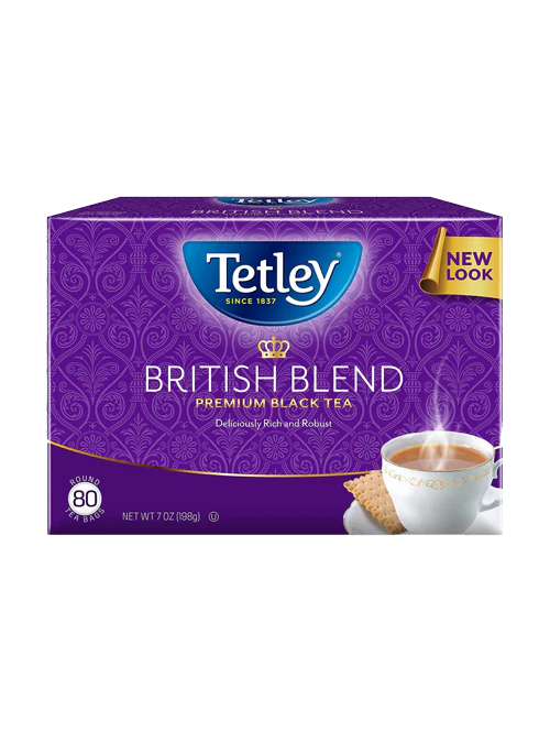 TETLEY TEA BAGS (BRITISH BLEND)