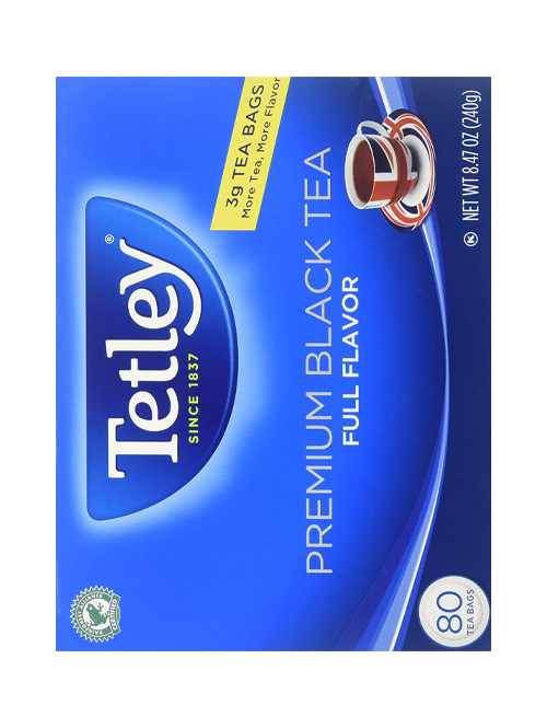 TETLEY PREMIUM BLACK TEA BAGS TEA - G-Spice