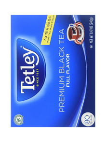 TETLEY PREMIUM BLACK TEA BAGS TEA - G-Spice