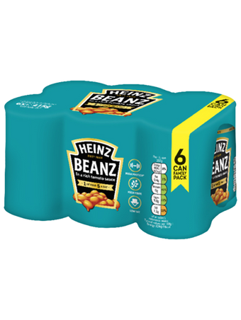 HEINZ BAKED BEANS 415G (6-PACK)