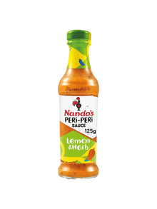 NANDOS LEMON & HERB PERI PERI SAUCE g-spice