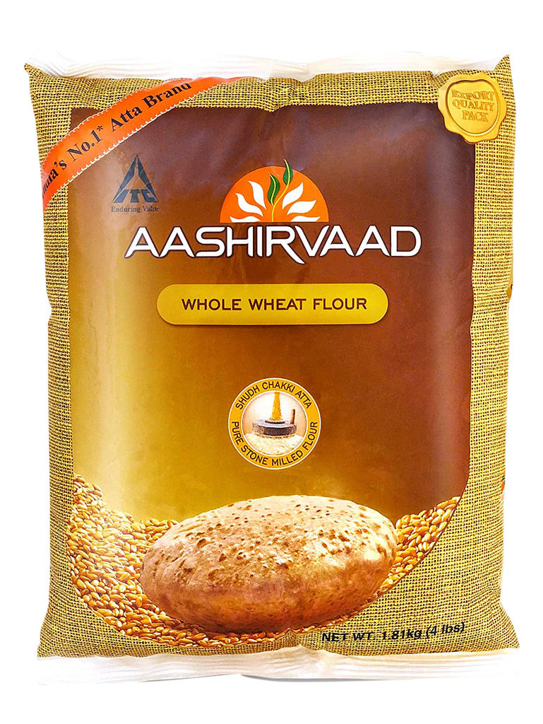 AASHIRVAD WHOLE WHEAT ATTA FLOUR FLOUR - G-Spice