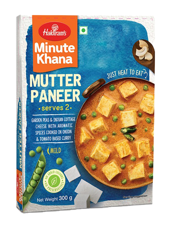 READY TO EAT MUTTER PANEER