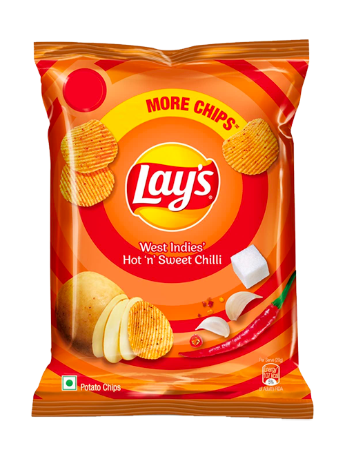 LAYS HOT N SWEET CHILLI