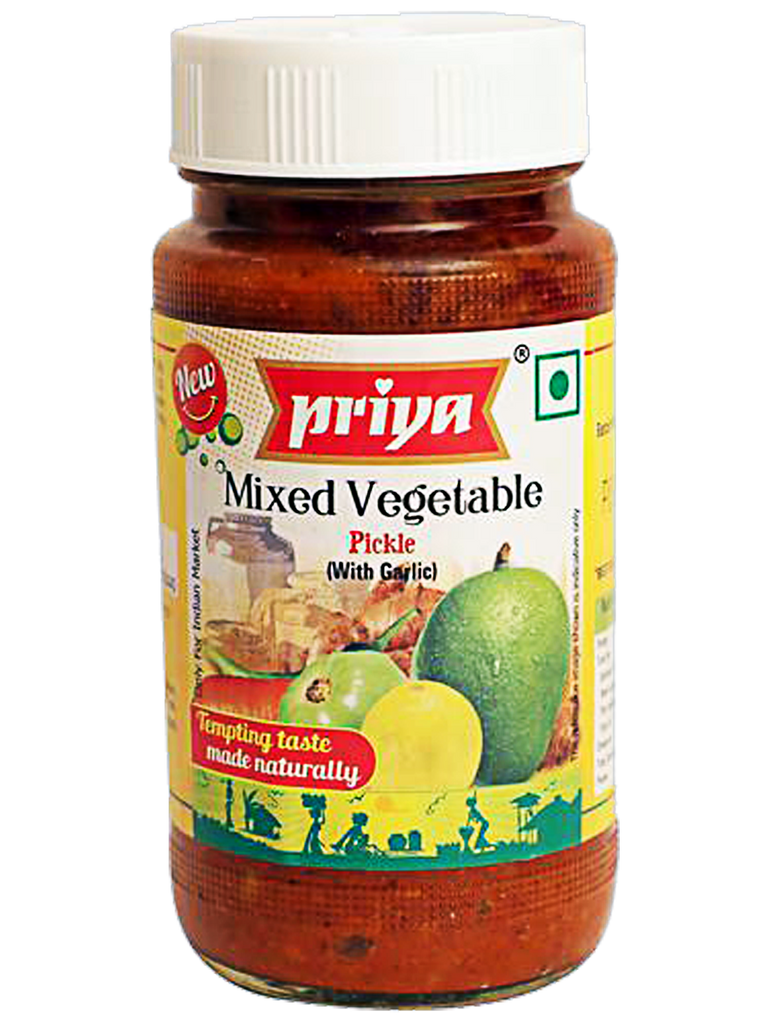 PRIYA PICKLE MIXED VEGETABLE PICKLES - G-Spice