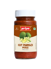PRIYA PICKLE MANGO (W/O GARLIC) - G-Spice Mexico
