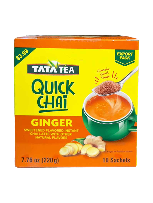 QUIK TEA GINGER (UNSWEETENED) - G-Spice Mexico